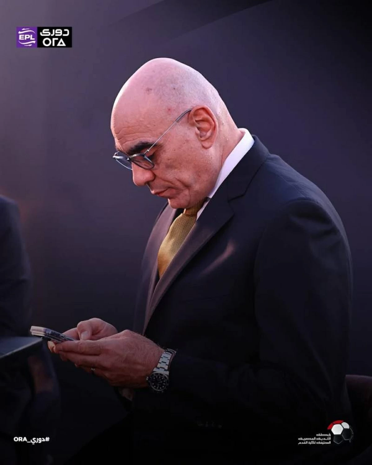 هشام نصر نائب رئيس نادي الزمالك 