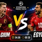 مصر تواجه بلجيكا في افتتاح كأس العالم 2026 بميامي