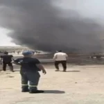 إخماد حريق في مصنع سيارات ببرج العرب دون إصابات