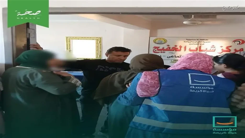 قافلة حياة كريمة تقدم خدمات طبية وزراعية في قرية السلام بالإسماعيلية