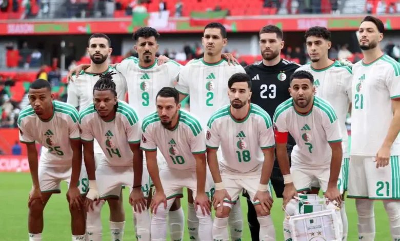 مواعيد مباريات منتخب الجزائر في <a href=