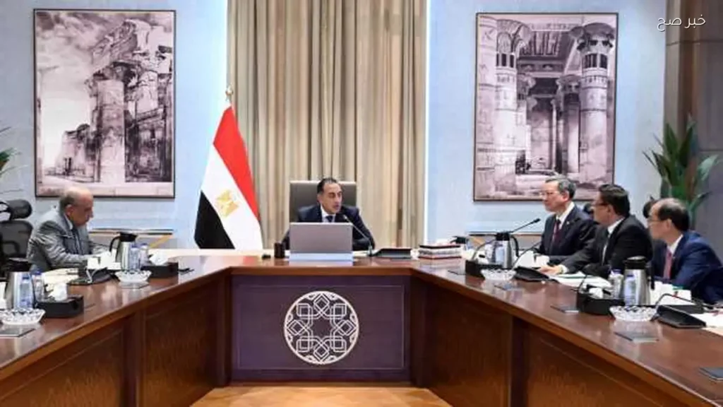 مدبولي يبحث مع شركة صينية تعزيز التعاون في الطاقة وتحلية المياه