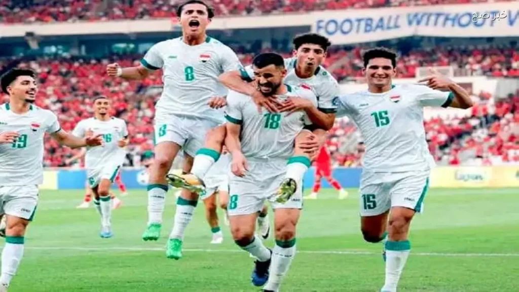 ميرخاس دوسكي يسجل هدف التعادل للعراق أمام إسبانيا في مباراة ودية