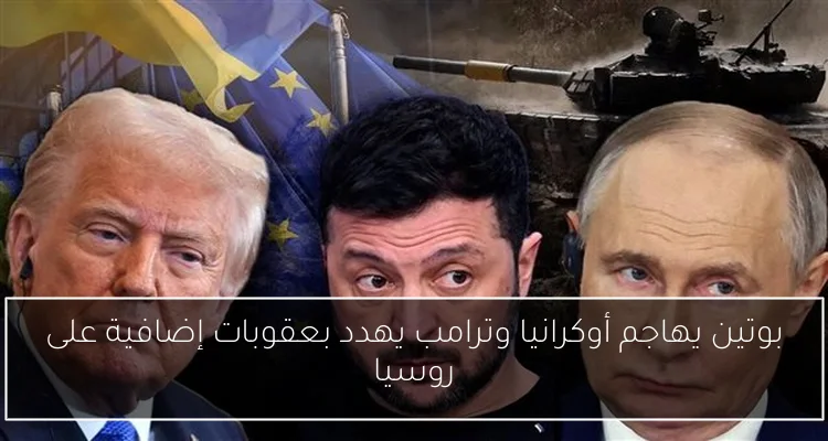 بوتين يهاجم أوكرانيا وترامب يهدد بعقوبات إضافية على روسيا