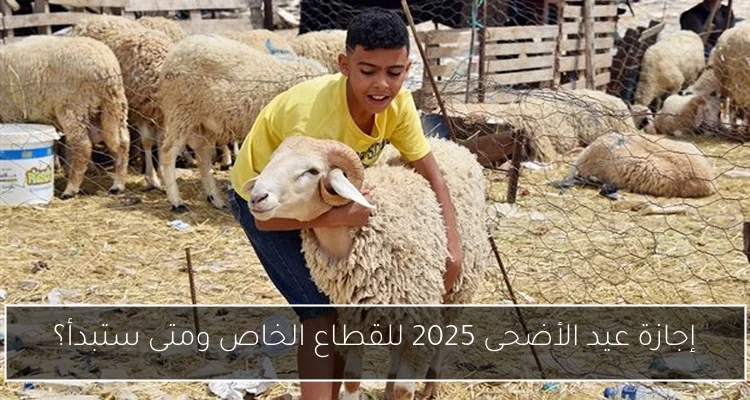 إجازة عيد الأضحى 2025 للقطاع الخاص ومتى ستبدأ؟
