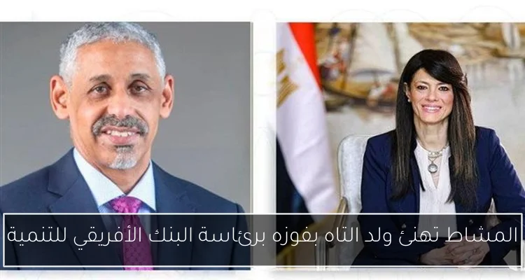 المشاط تهنئ ولد التاه بفوزه برئاسة البنك الأفريقي للتنمية