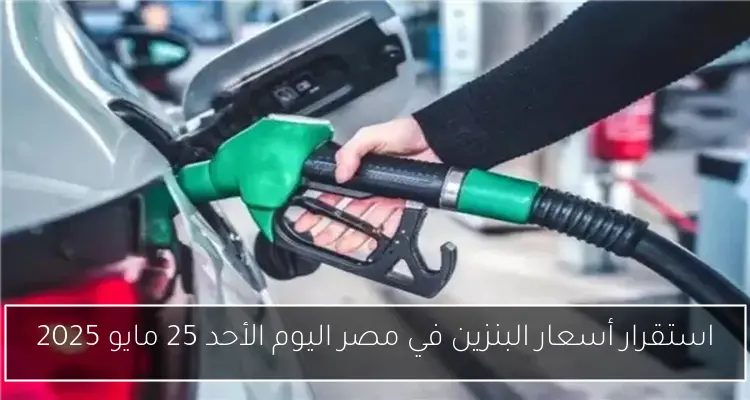 استقرار أسعار البنزين في مصر اليوم الأحد 25 مايو 2025