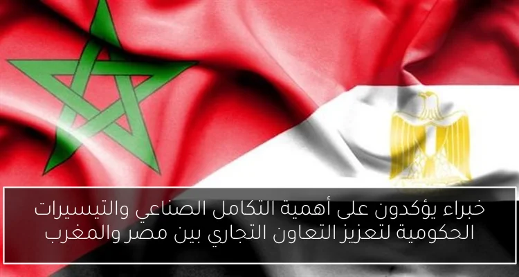 خبراء يؤكدون على أهمية التكامل الصناعي والتيسيرات الحكومية لتعزيز التعاون التجاري بين مصر والمغرب
