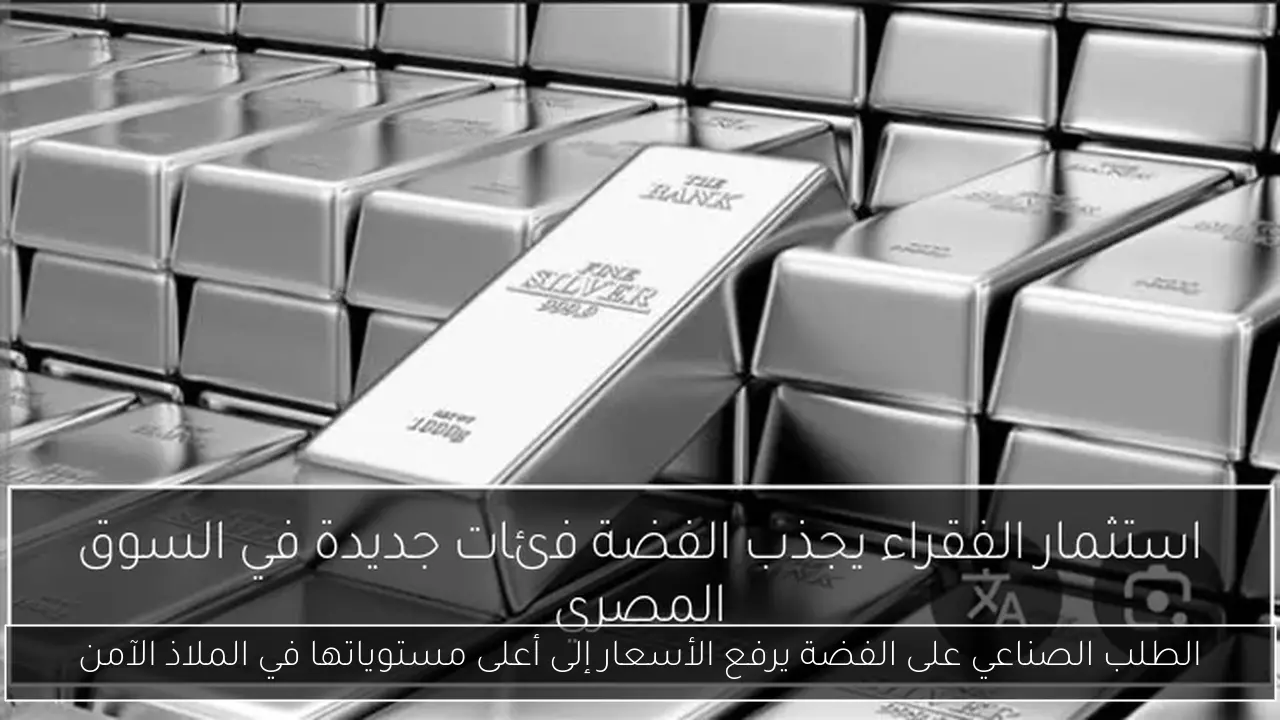 الطلب الصناعي على الفضة يرفع الأسعار إلى أعلى مستوياتها في الملاذ الآمن