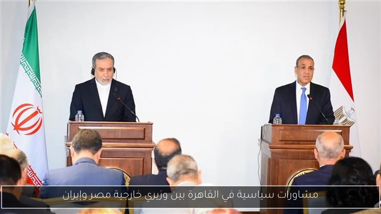 مشاورات سياسية في القاهرة بين وزيري خارجية مصر وإيران