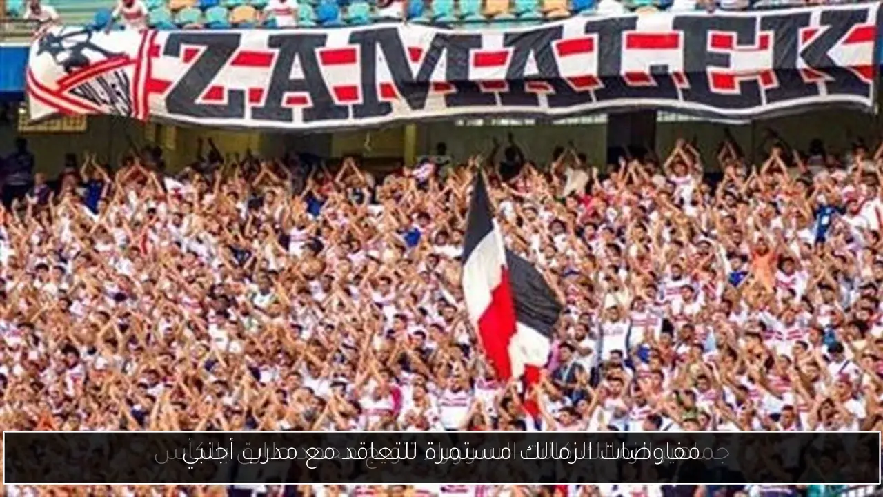 مفاوضات الزمالك مستمرة للتعاقد مع مدرب أجنبي