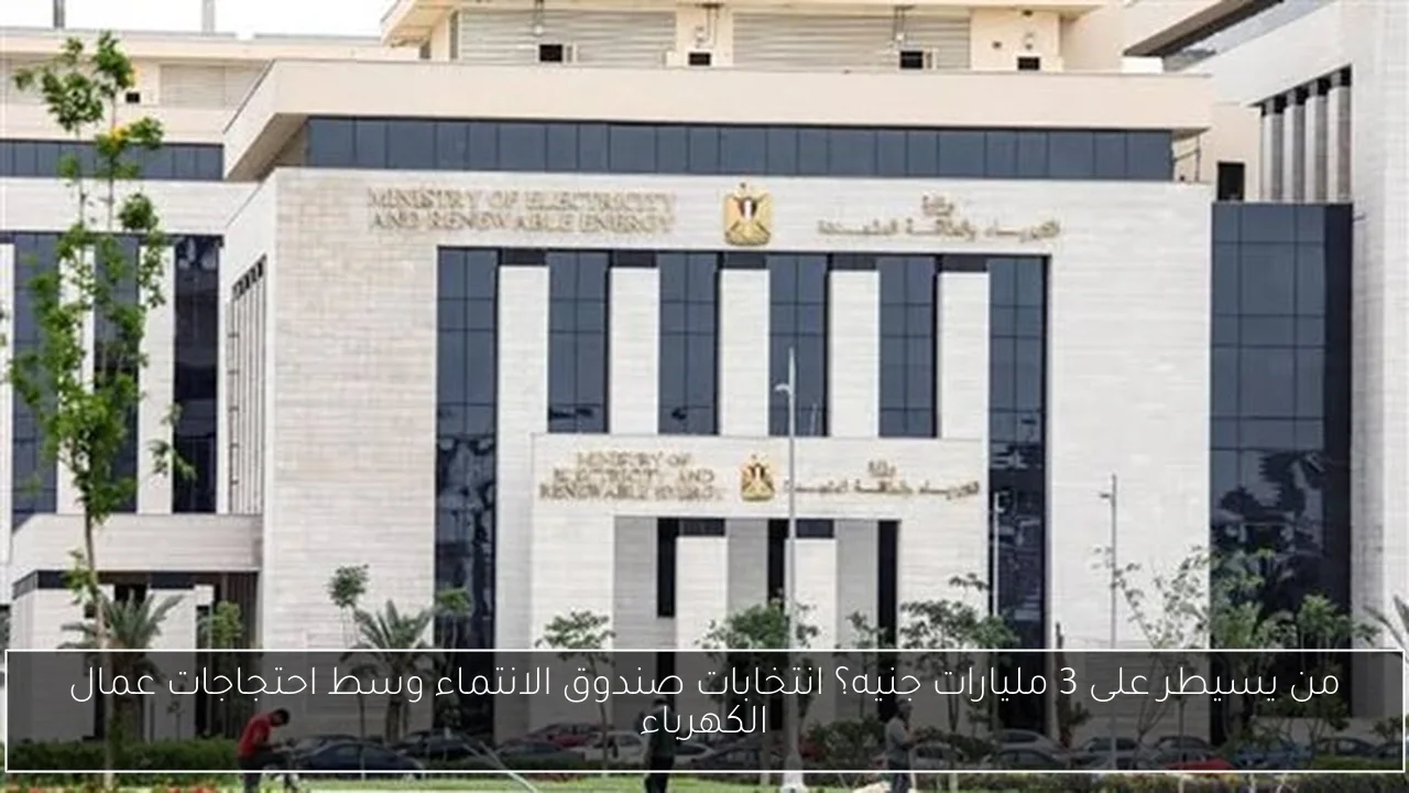 من يسيطر على 3 مليارات جنيه؟ انتخابات صندوق الانتماء وسط احتجاجات عمال الكهرباء