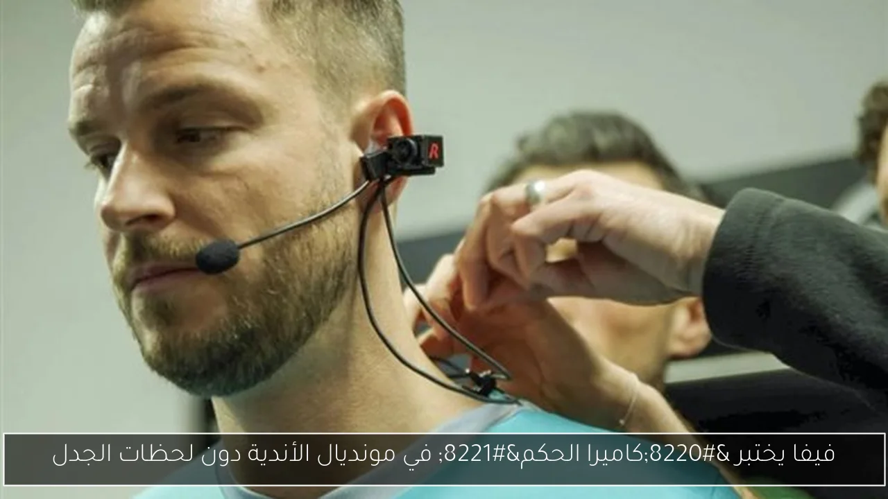 فيفا يختبر “كاميرا الحكم” في مونديال الأندية دون لحظات الجدل