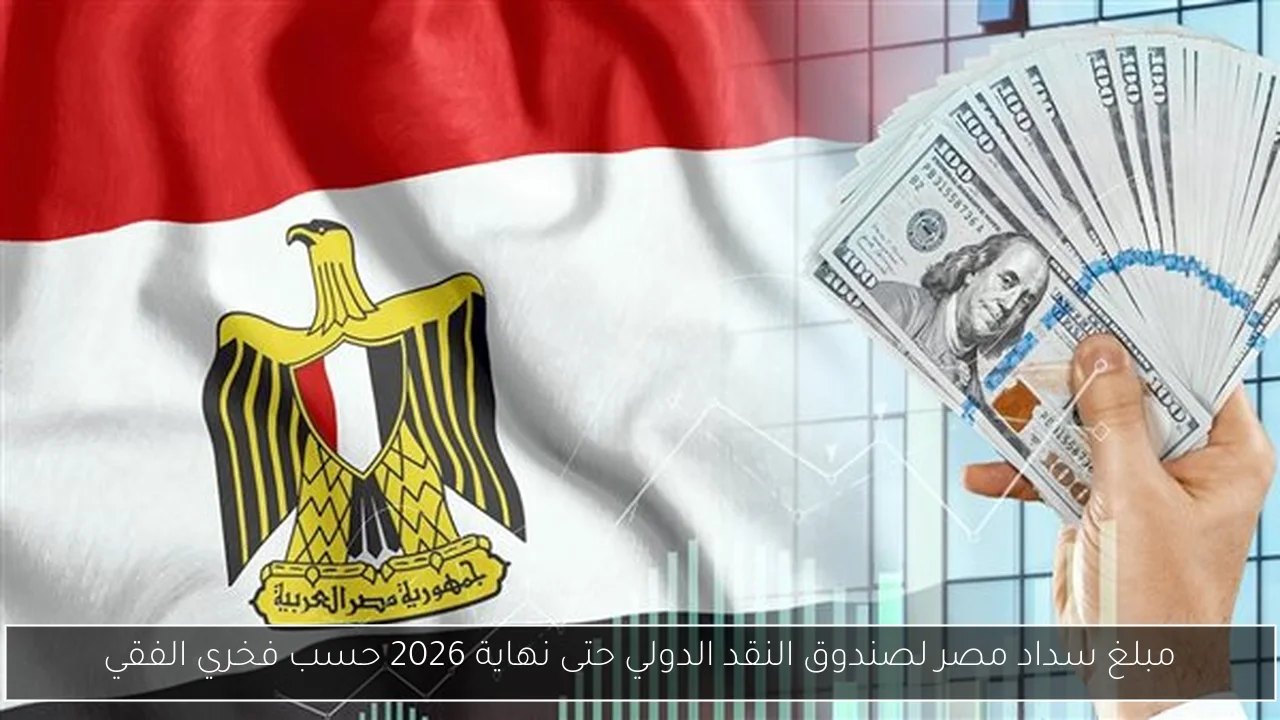 مبلغ سداد مصر لصندوق النقد الدولي حتى نهاية 2026 حسب فخري الفقي