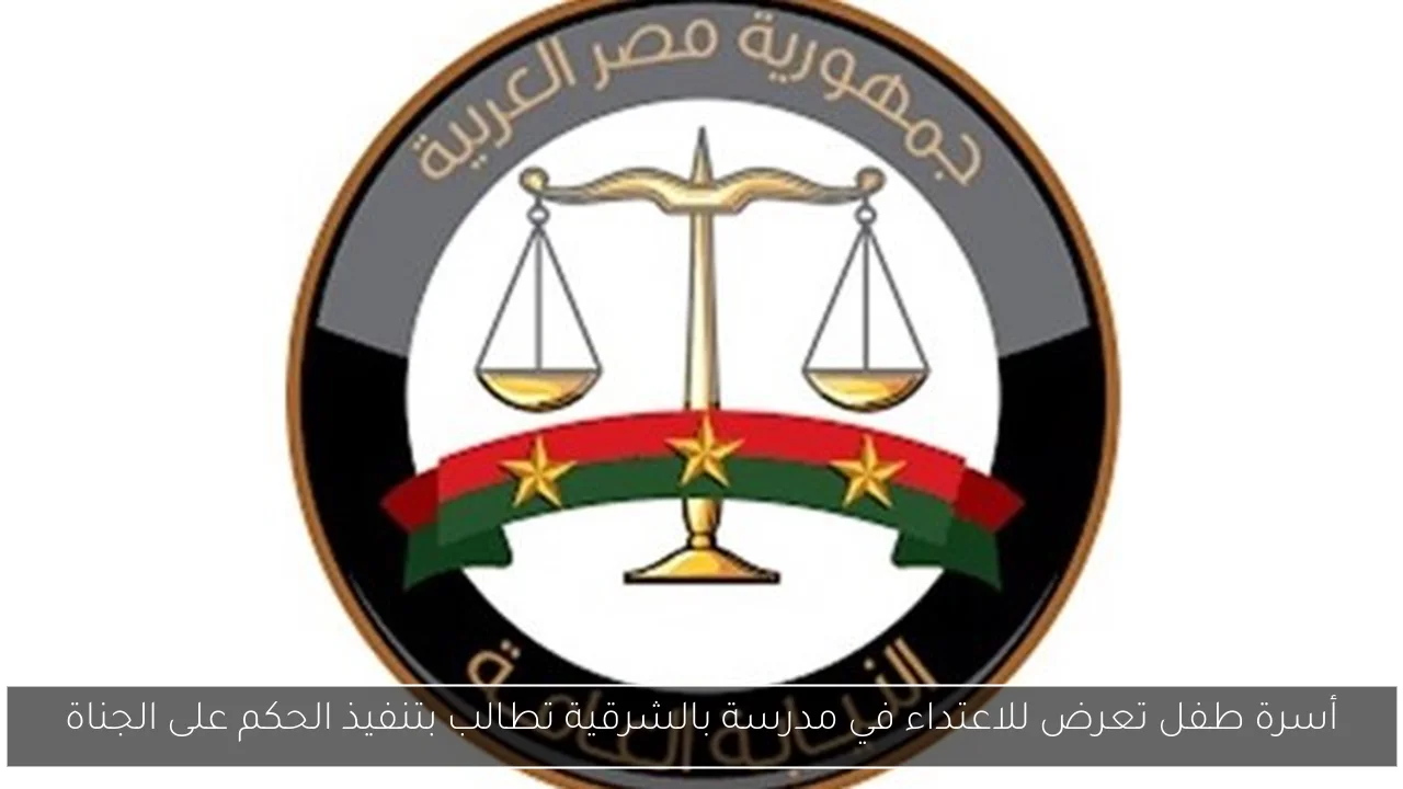 أسرة طفل تعرض للاعتداء في مدرسة بالشرقية تطالب بتنفيذ الحكم على الجناة