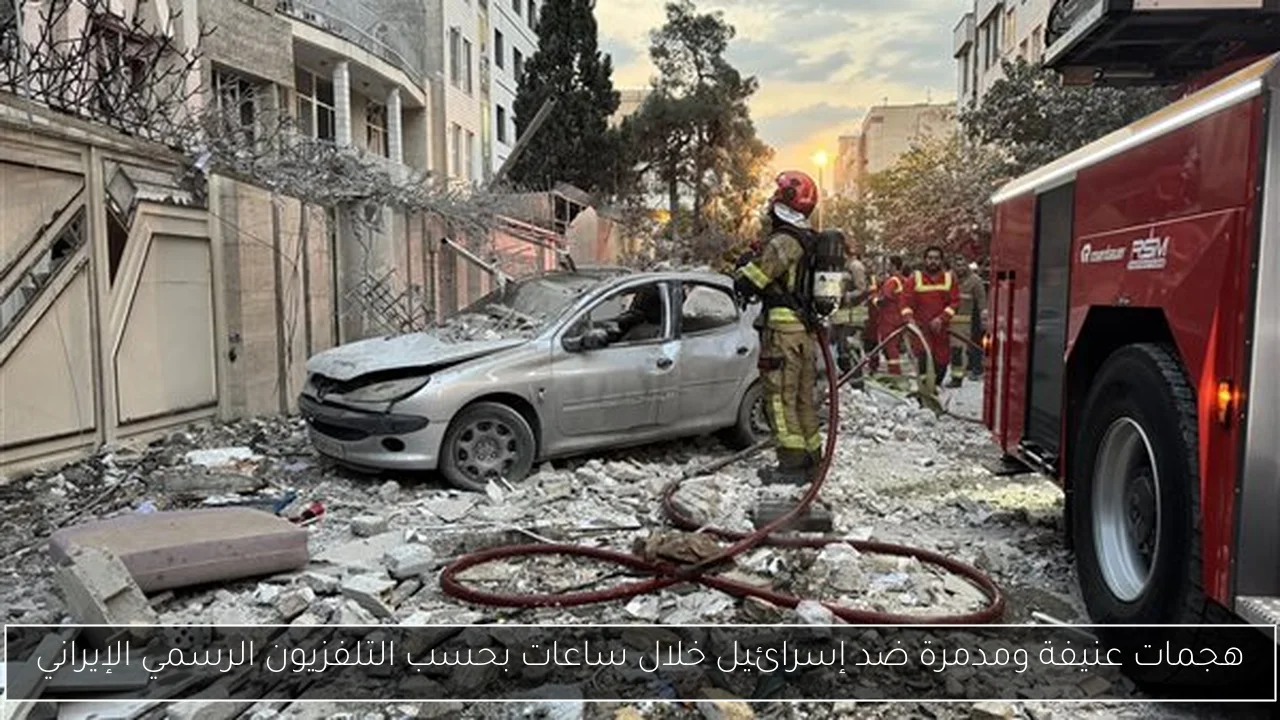 هجمات عنيفة ومدمرة ضد إسرائيل خلال ساعات بحسب التلفزيون الرسمي الإيراني