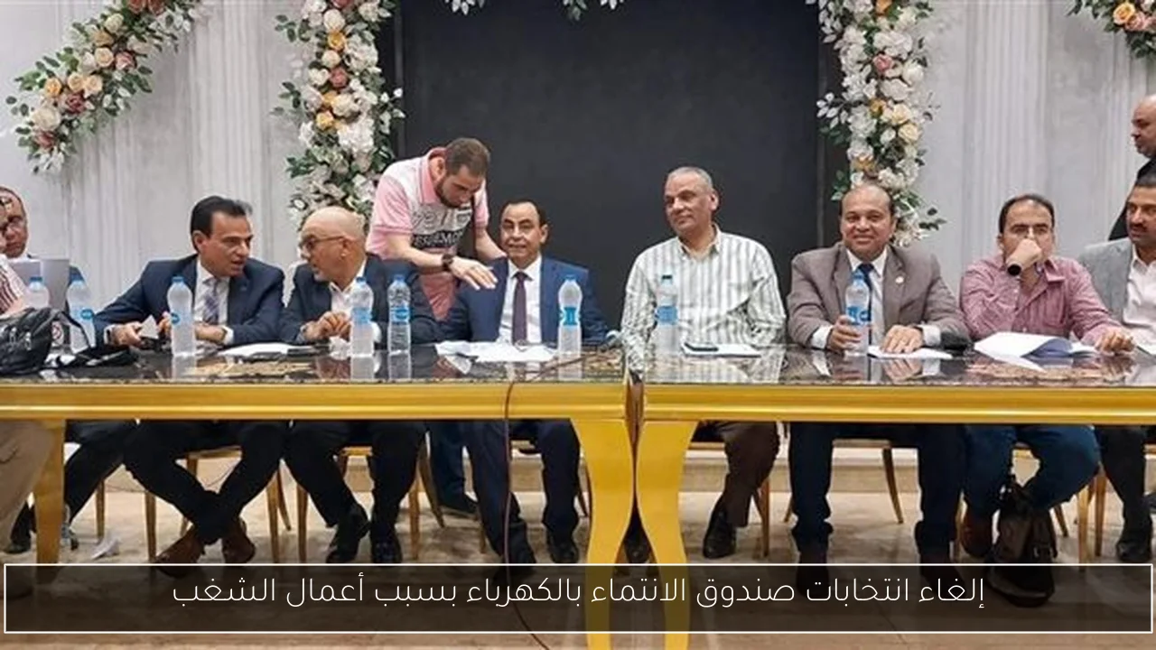 إلغاء انتخابات صندوق الانتماء بالكهرباء بسبب أعمال الشغب