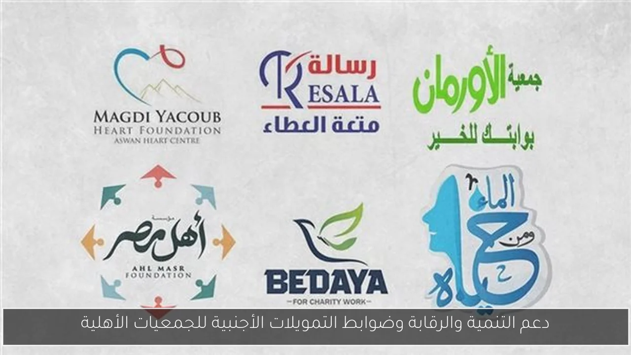 دعم التنمية والرقابة وضوابط التمويلات الأجنبية للجمعيات الأهلية