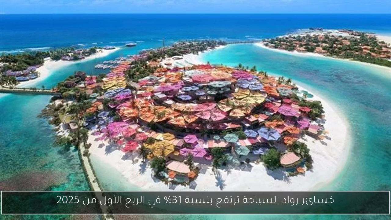 خسائر رواد السياحة ترتفع بنسبة 31% في الربع الأول من 2025
