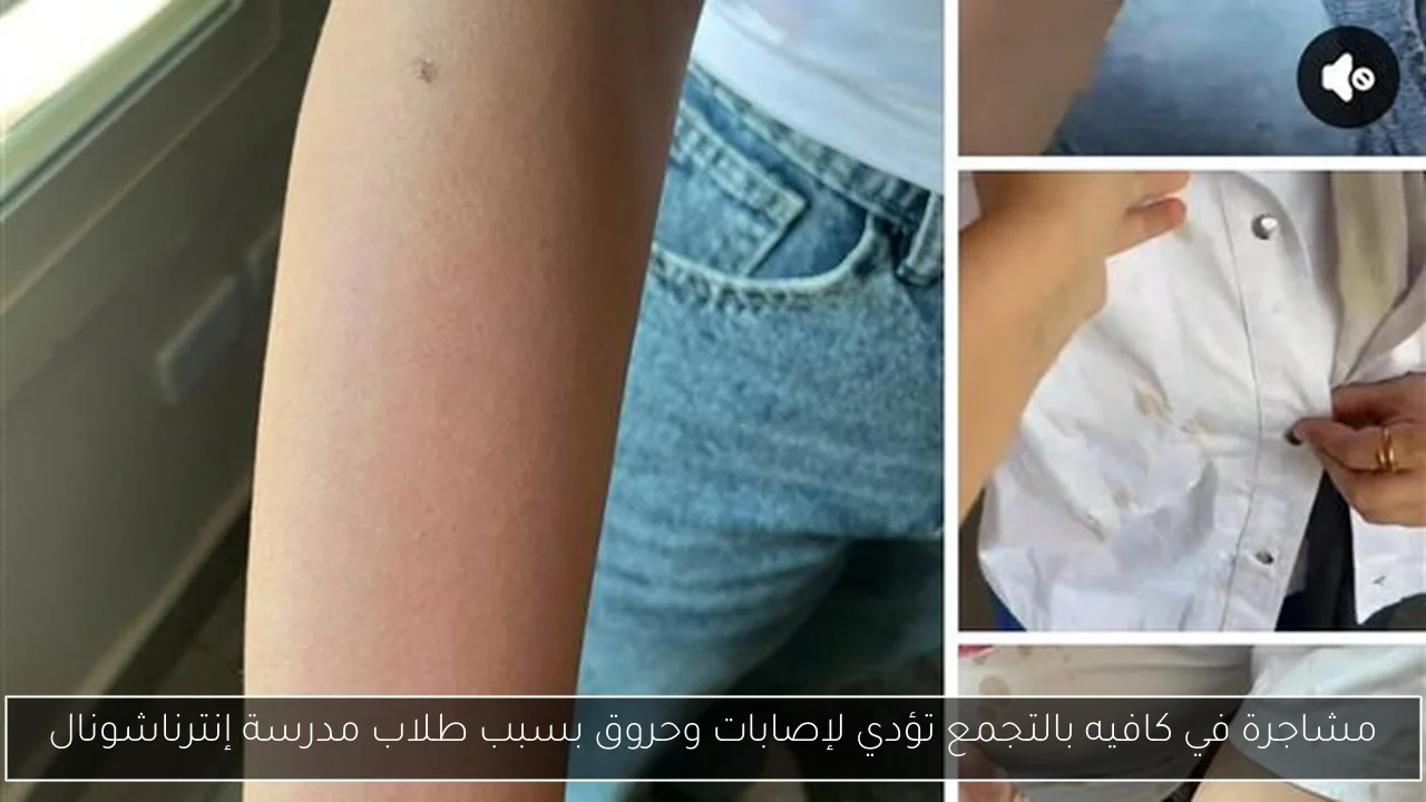 مشاجرة في كافيه بالتجمع تؤدي لإصابات وحروق بسبب طلاب مدرسة إنترناشونال