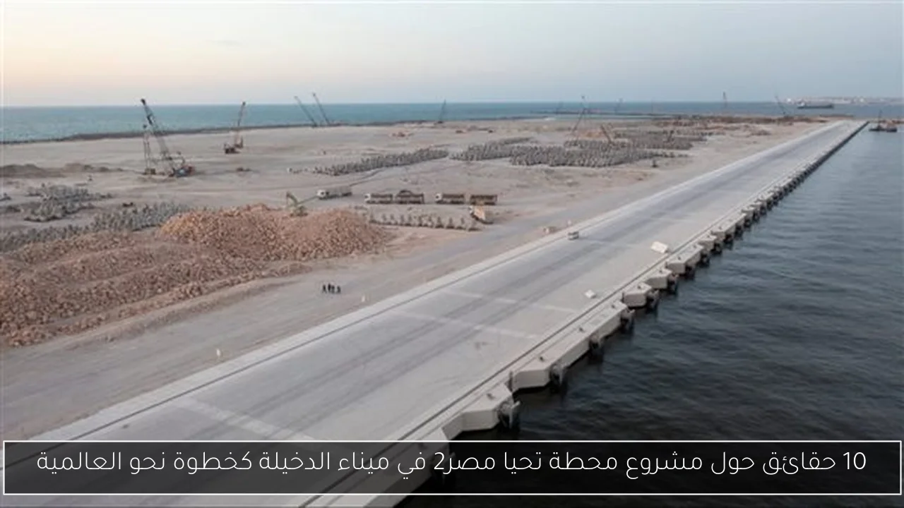 10 حقائق حول مشروع محطة تحيا مصر2 في ميناء الدخيلة كخطوة نحو العالمية