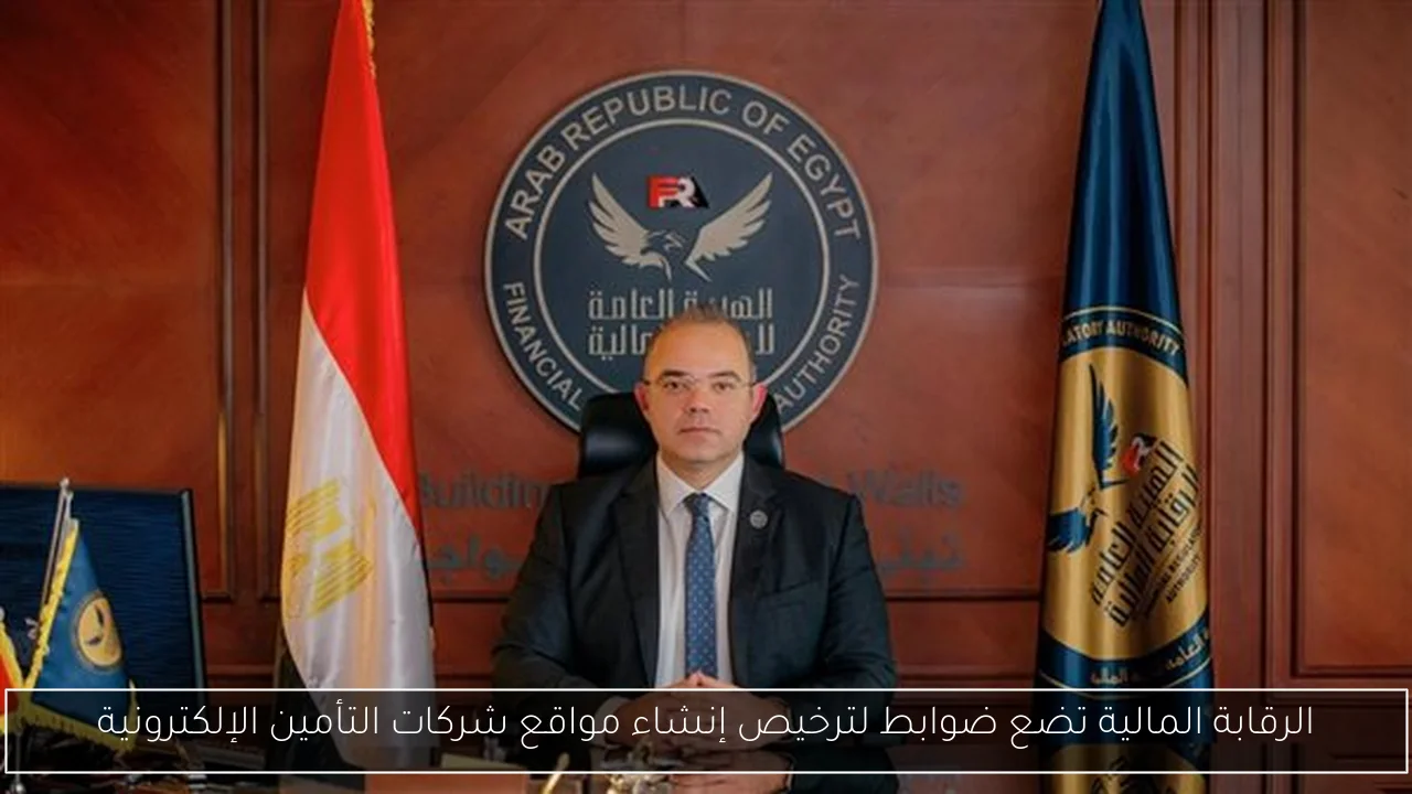 الرقابة المالية تضع ضوابط لترخيص إنشاء مواقع شركات التأمين الإلكترونية