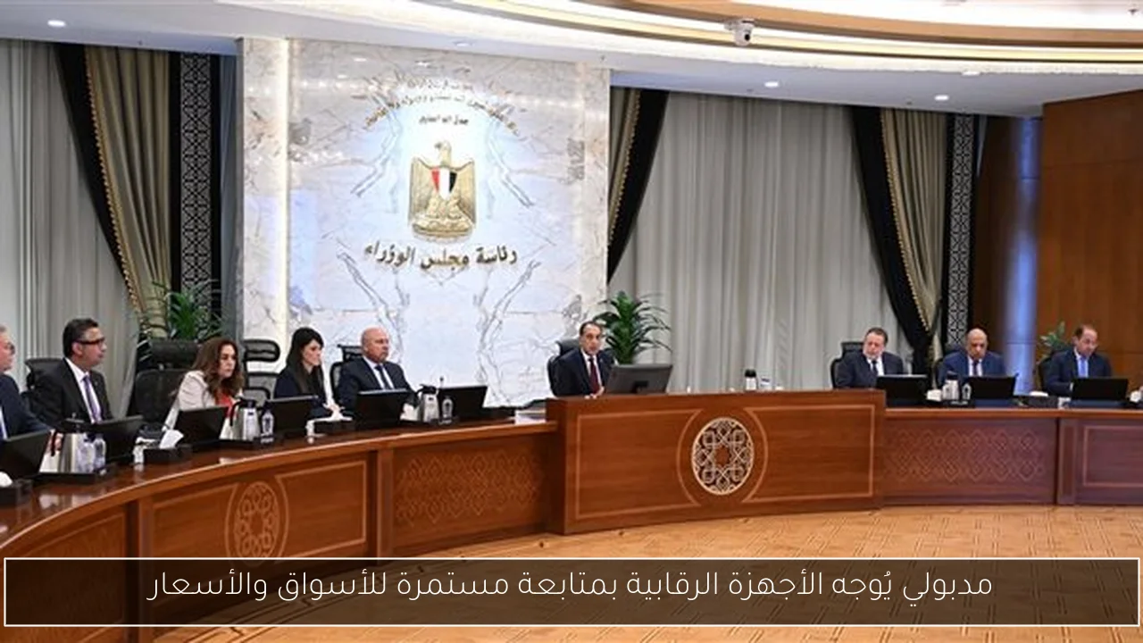مدبولي يُوجه الأجهزة الرقابية بمتابعة مستمرة للأسواق والأسعار