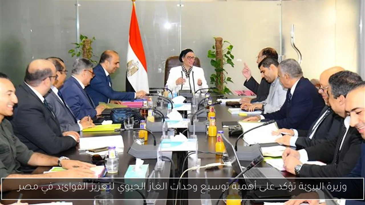 وزيرة البيئة تؤكد على أهمية توسيع وحدات الغاز الحيوي لتعزيز الفوائد في مصر