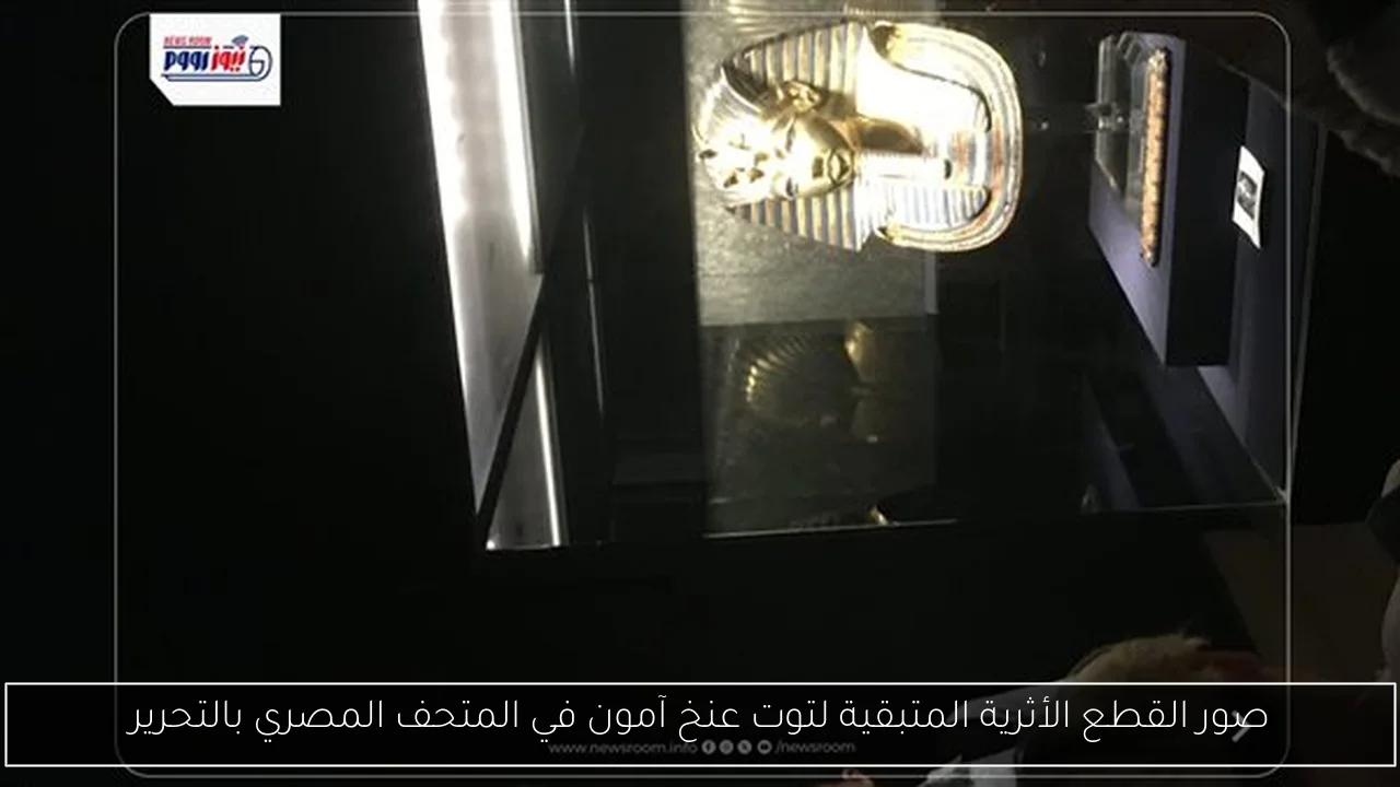 صور القطع الأثرية المتبقية لتوت عنخ آمون في المتحف المصري بالتحرير