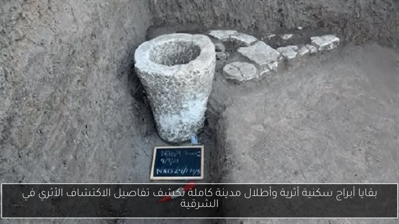 بقايا أبراج سكنية أثرية وأطلال مدينة كاملة تكشف تفاصيل الاكتشاف الأثري في الشرقية