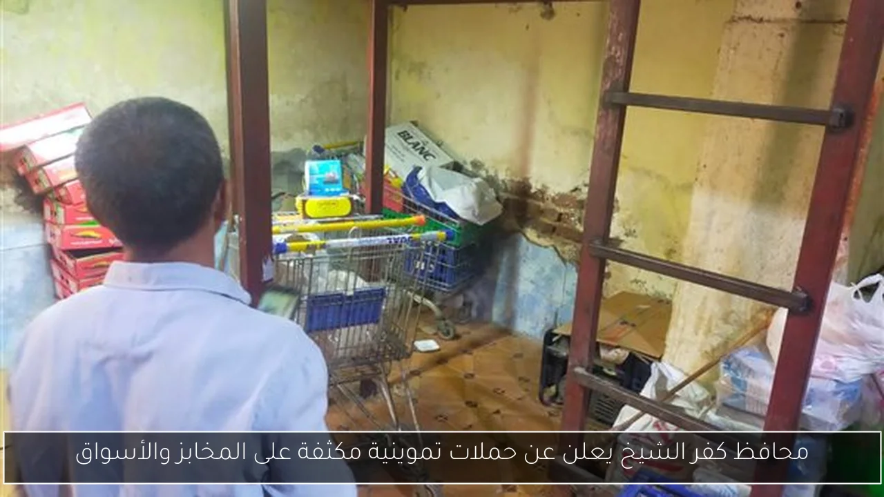 محافظ كفر الشيخ يعلن عن حملات تموينية مكثفة على المخابز والأسواق