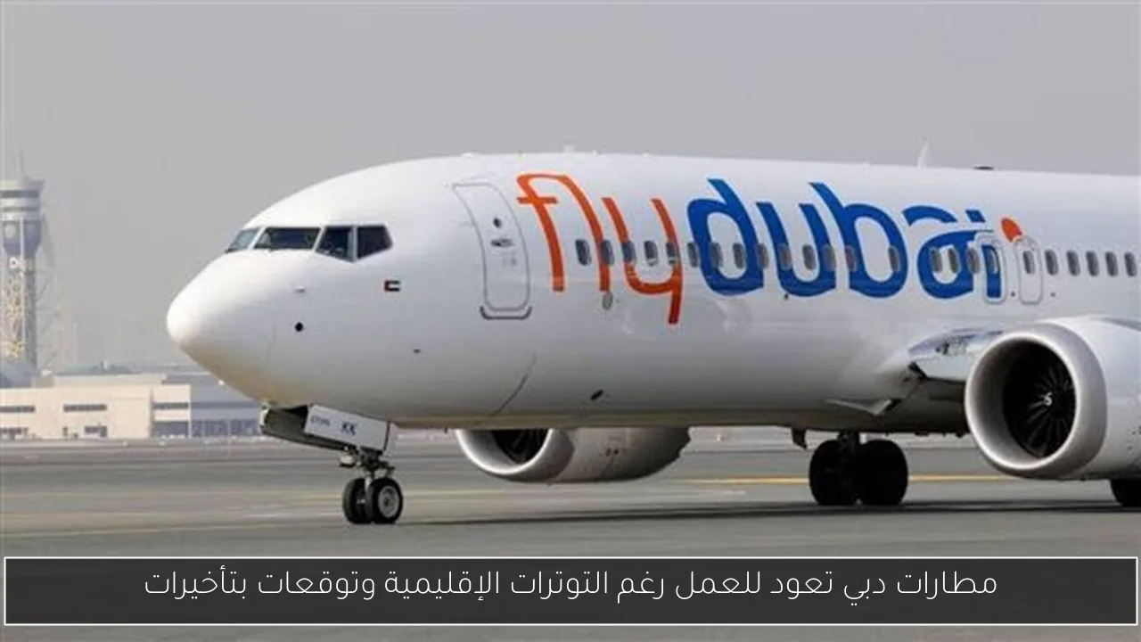 مطارات دبي تعود للعمل رغم التوترات الإقليمية وتوقعات بتأخيرات