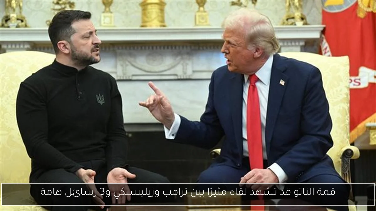 قمة الناتو قد تشهد لقاء مثيرًا بين ترامب وزيلينسكي و3 رسائل هامة