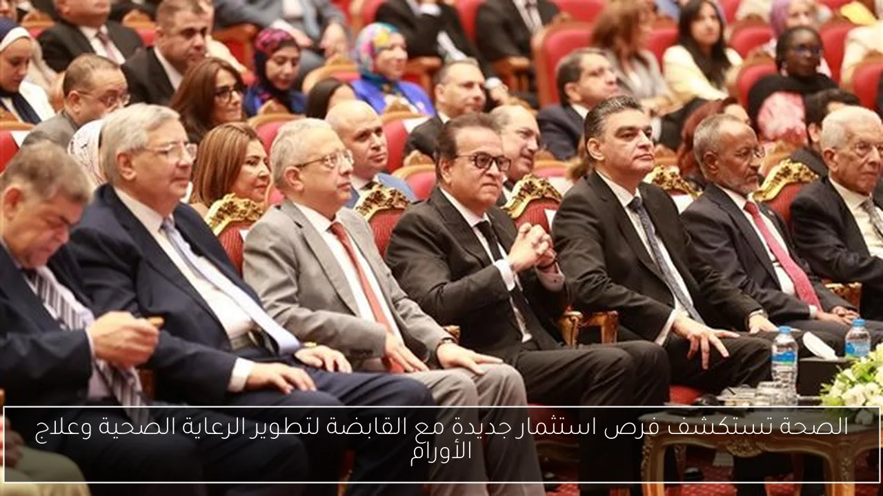 الصحة تستكشف فرص استثمار جديدة مع القابضة لتطوير الرعاية الصحية وعلاج الأورام