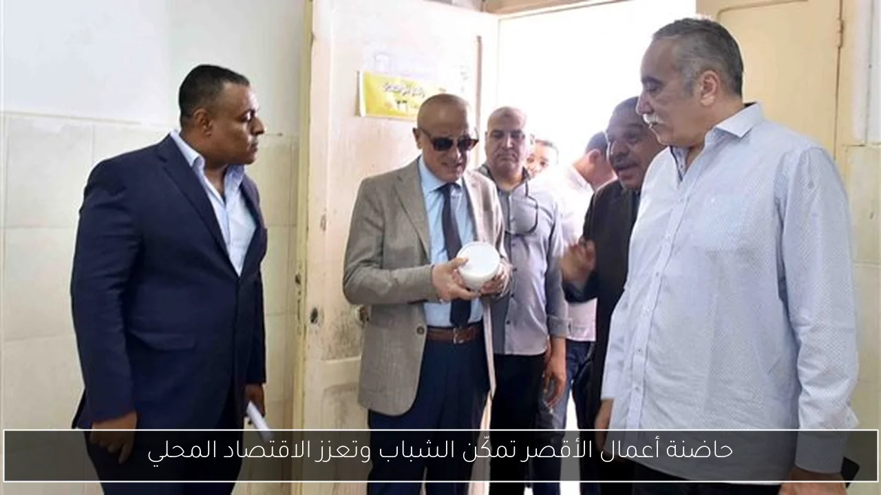 حاضنة أعمال الأقصر تمكّن الشباب وتعزز الاقتصاد المحلي