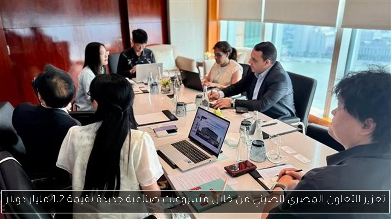 تعزيز التعاون المصري الصيني من خلال مشروعات صناعية جديدة بقيمة 1.2 مليار دولار