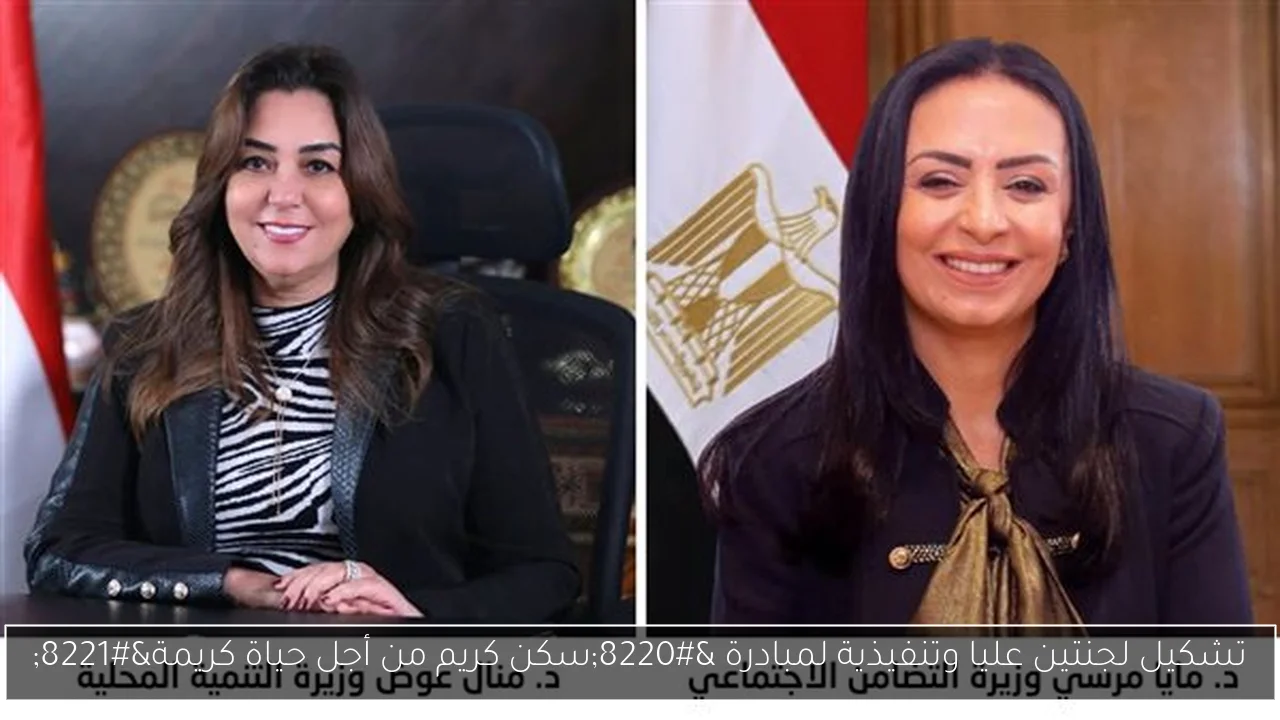 تشكيل لجنتين عليا وتنفيذية لمبادرة “سكن كريم من أجل حياة كريمة”