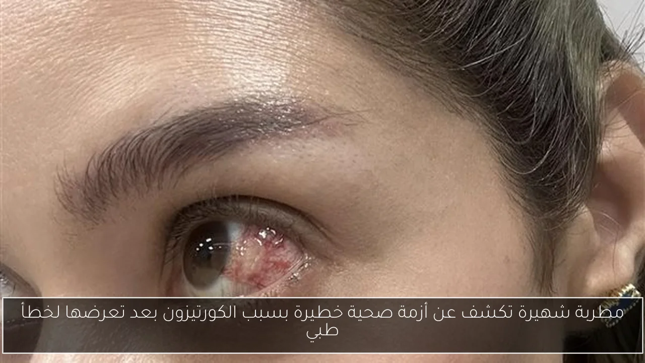 مطربة شهيرة تكشف عن أزمة صحية خطيرة بسبب الكورتيزون بعد تعرضها لخطأ طبي
