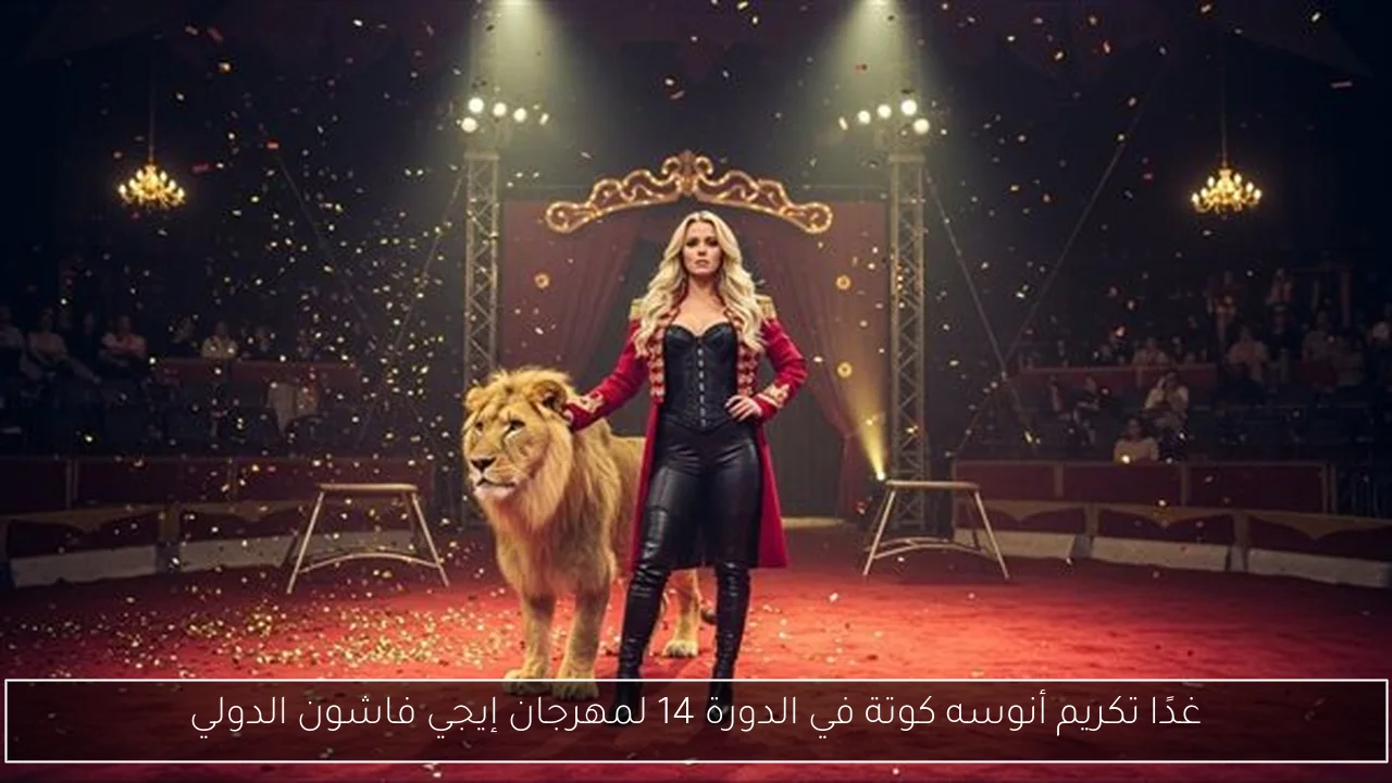 غدًا تكريم أنوسه كوتة في الدورة 14 لمهرجان إيجي فاشون الدولي