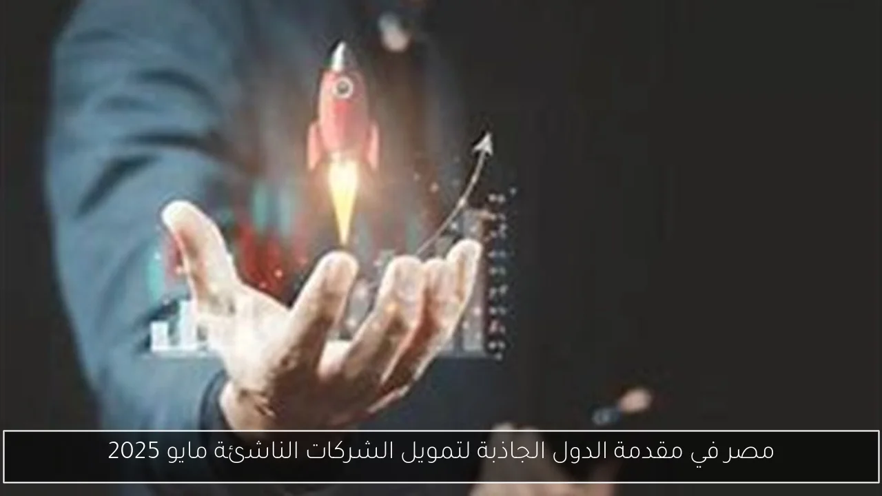 مصر في مقدمة الدول الجاذبة لتمويل الشركات الناشئة مايو 2025