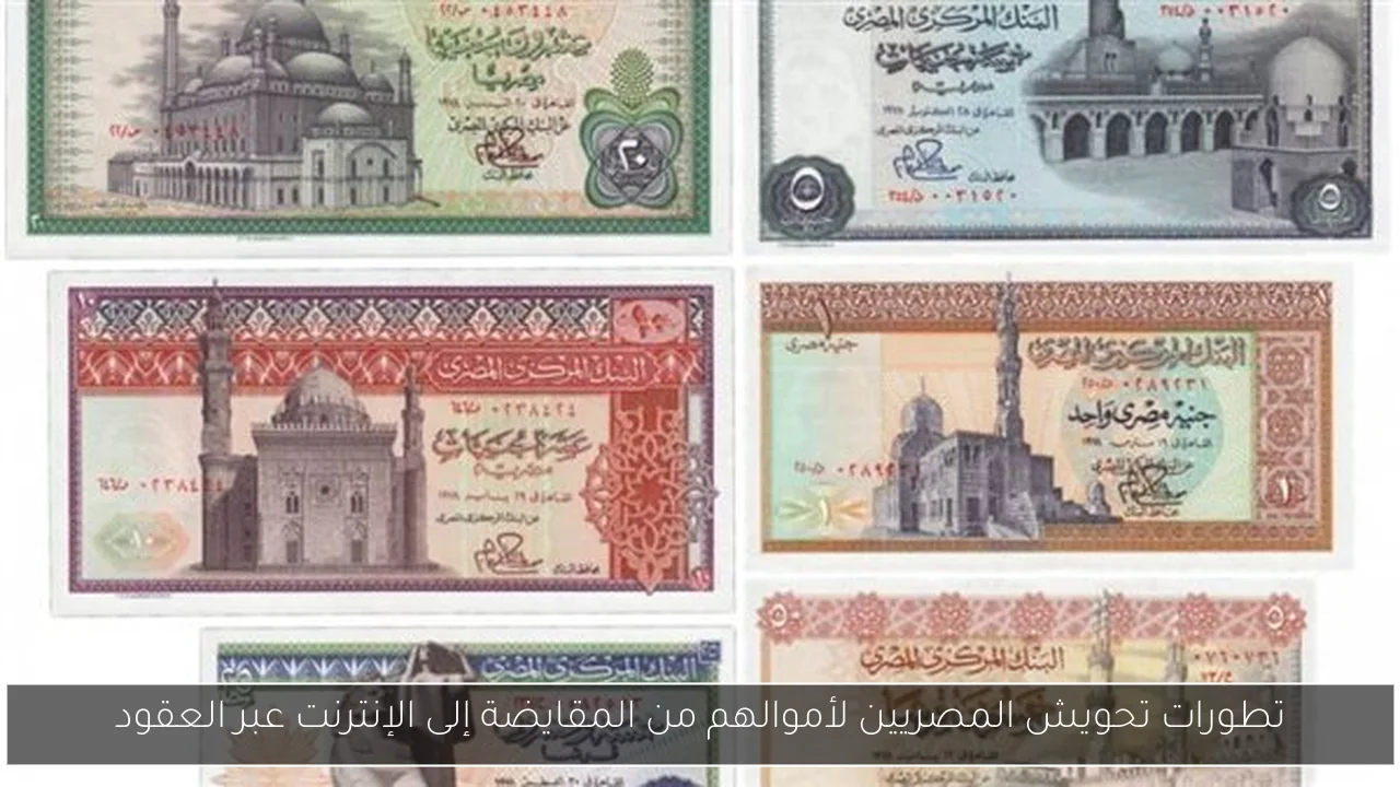 تطورات تحويش المصريين لأموالهم من المقايضة إلى الإنترنت عبر العقود
