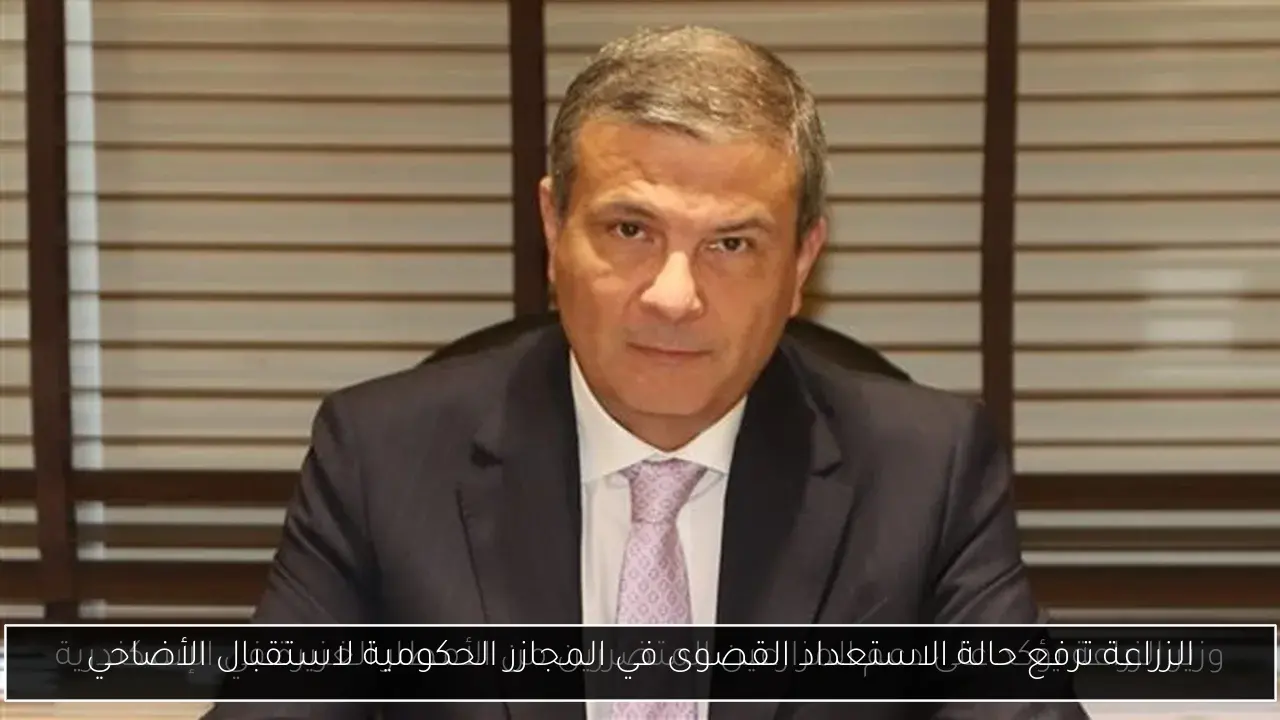 الزراعة ترفع حالة الاستعداد القصوى في المجازر الحكومية لاستقبال الأضاحي