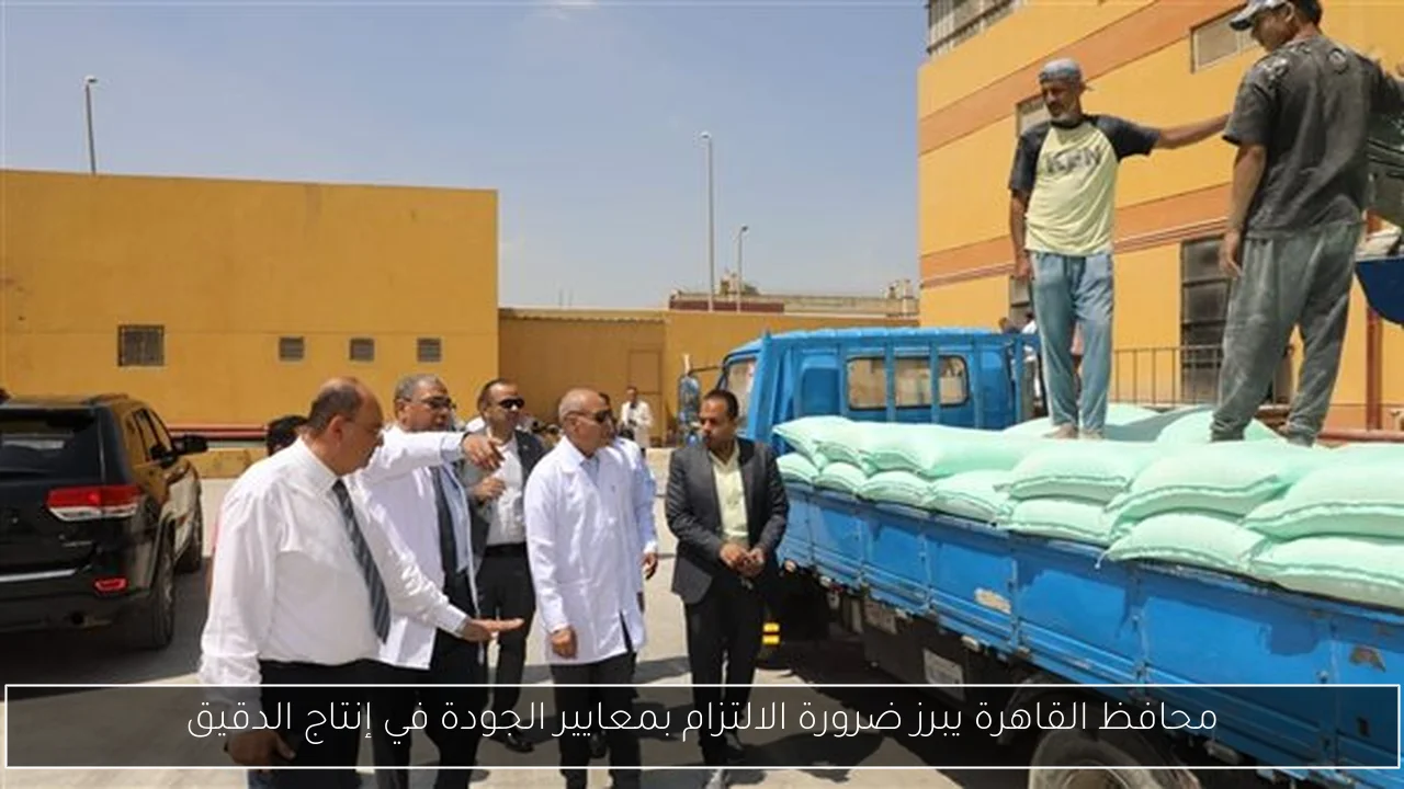 محافظ القاهرة يبرز ضرورة الالتزام بمعايير الجودة في إنتاج الدقيق
