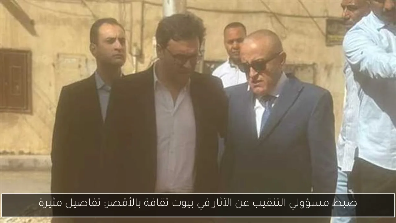 ضبط مسؤولي التنقيب عن الآثار في بيوت ثقافة بالأقصر: تفاصيل مثيرة