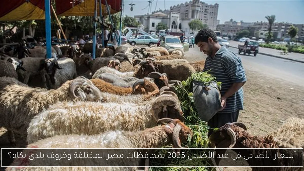 أسعار الأضاحي في عيد الأضحى 2025 بمحافظات مصر المختلفة وخروف بلدي بكام؟