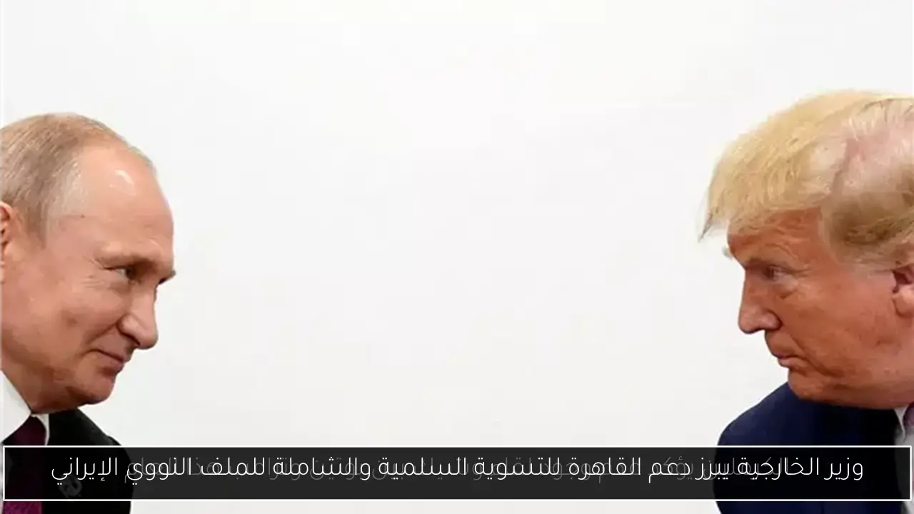 وزير الخارجية يبرز دعم القاهرة للتسوية السلمية والشاملة للملف النووي الإيراني