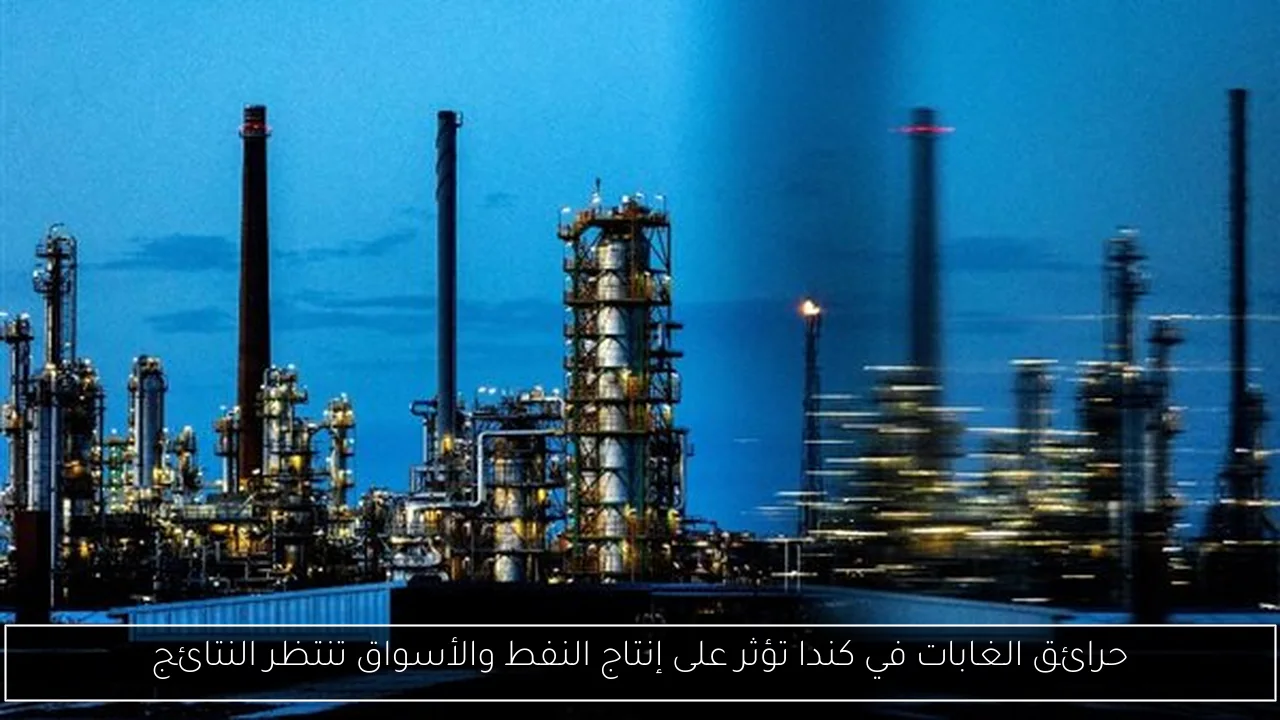 حرائق الغابات في كندا تؤثر على إنتاج النفط والأسواق تنتظر النتائج