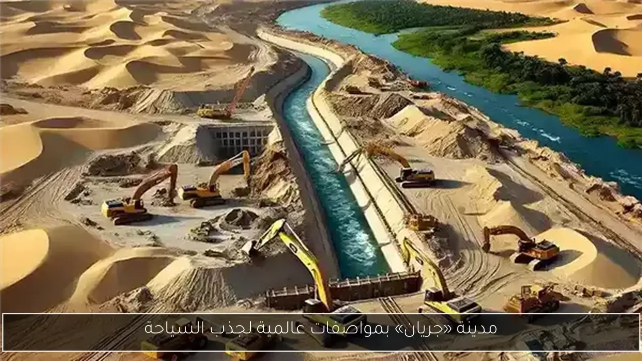 مدينة «جريان» بمواصفات عالمية لجذب السياحة