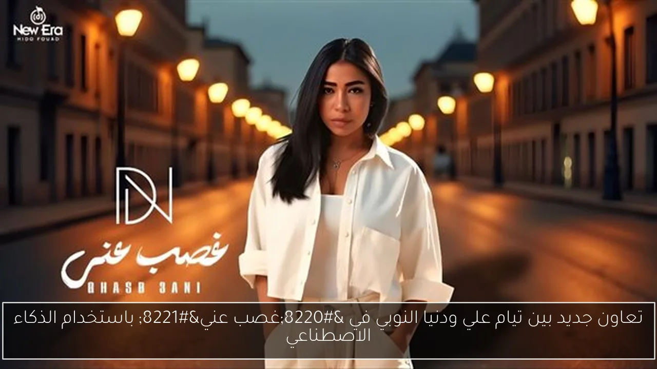 تعاون جديد بين تيام علي ودنيا النوبي في “غصب عني” باستخدام الذكاء الاصطناعي