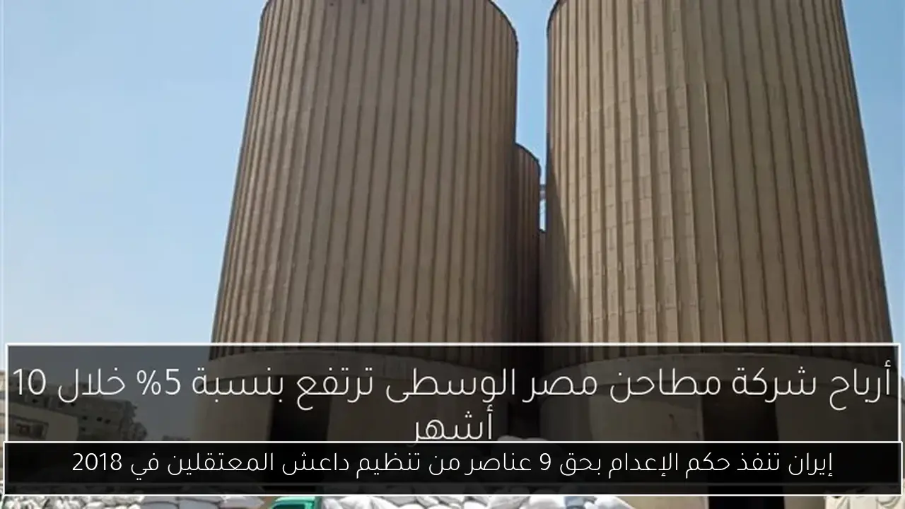 إيران تنفذ حكم الإعدام بحق 9 عناصر من تنظيم داعش المعتقلين في 2018